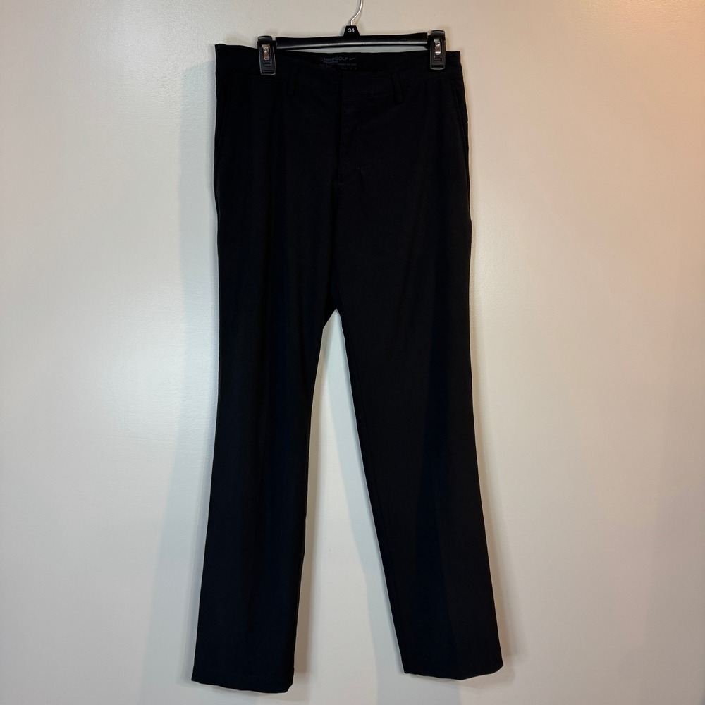 Nike Golf Dri Fit Pants Men's Size 30x32 Standard Fit Black‎ Business Causal